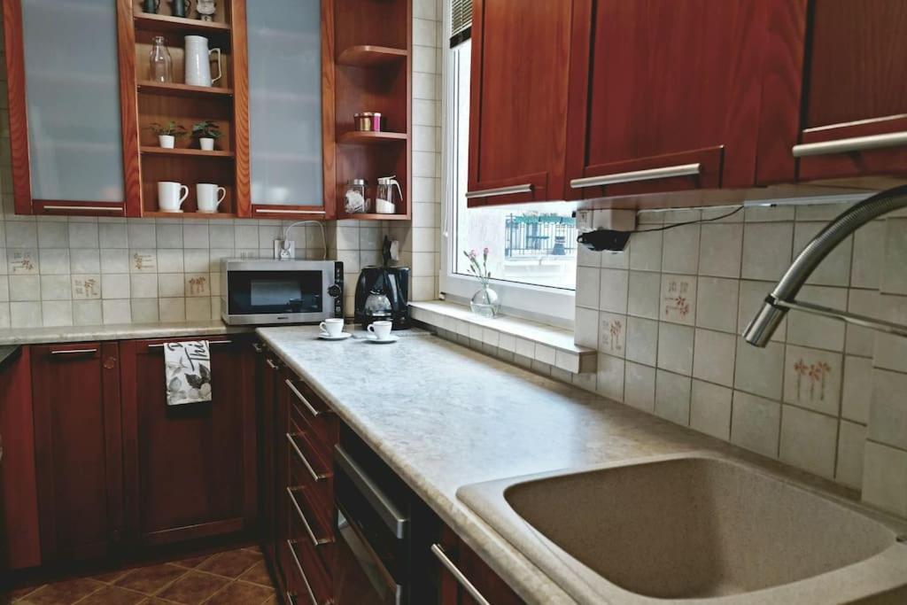 Apartament Zachodni Z Balkonem 4 Osoby Warschau Exterior foto