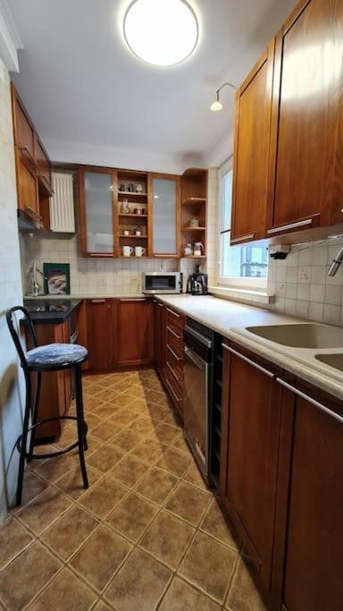 Apartament Zachodni Z Balkonem 4 Osoby Warschau Exterior foto